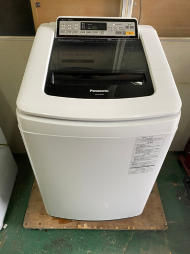全自動洗濯機 NA-FA10H2J Panasonic 2015年製 10kg 即効泡洗浄