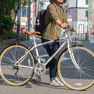 【ネット決済】クロスバイク　ホワイト