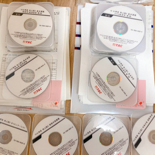 【取引終了】公務員試験対策セット(DVD付き) TAC 過去問　市役所地方上級　国立大学法人