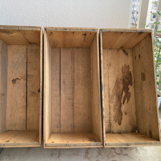 【購入者様決定】🍎りんご木箱🍎1箱500円