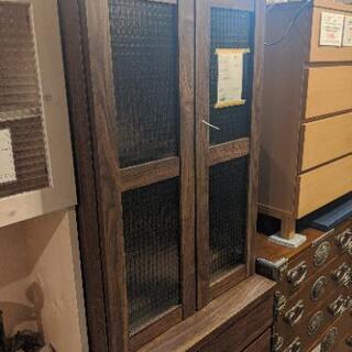 売約済み 未使用 大川家具プロバンス食器棚ダイニングボードカップボードレンジボードキッチン収納 ウォールナット検木製引き出しハイタイプ Lumberroom 戸越銀座の収納家具 食器棚 キッチン収納 の中古あげます 譲ります ジモティーで不用品の処分