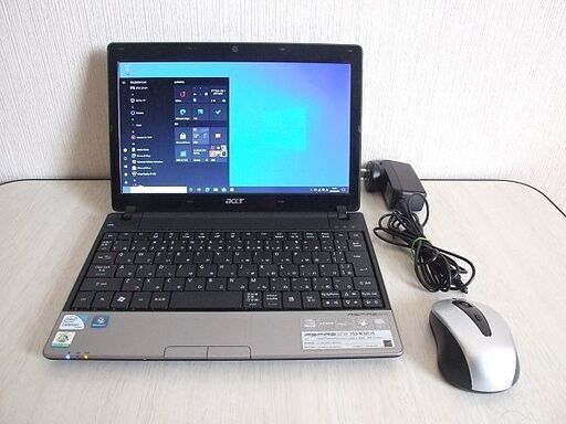 高速SSD120GB搭載　11.6 インチ液晶 acer Aspire one 735-N32C/S ノートパソコン　（3753）