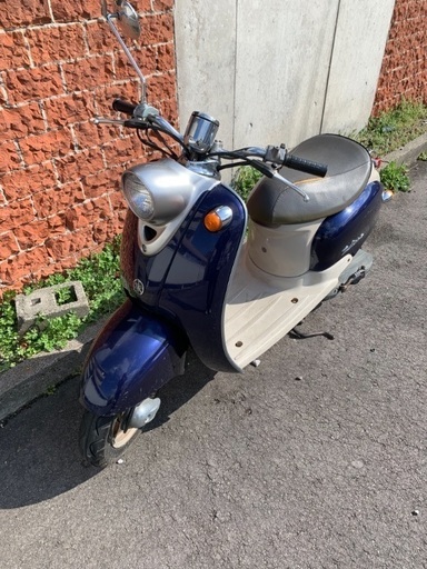 新年度向け、3月31日再値下げ。　ヤマハビーノ５０cc ダークブルー（レトロ） 新年度向け、3月31日再値下げ。 ヤマハビーノ50cc ダークブルー