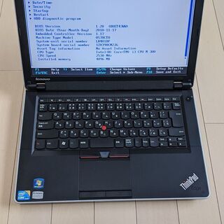 LENOVO thinkpad edge14 HDD無し ジャンク