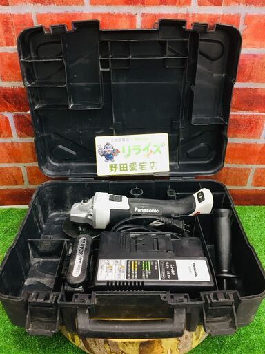 パナソニック EZ46A1 充電式ディスクグラインダー【リライズ野田愛宕店】【店頭取引限定】【中古】【管理番号：IT5GB90C5M1B】