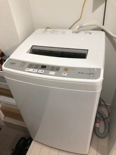 AQUA 6kg 洗濯機　2020年製