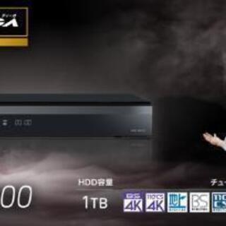 パナソニックＢＤレコーダー HDD：1TB DMR-4W100
