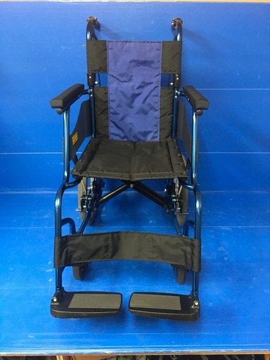 介助式車いす 標準型 軽量コンパクトタイプ PMS-2BU 車イス 車椅子