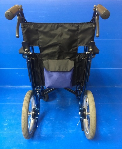 介助式車いす 標準型 軽量コンパクトタイプ PMS-2BU 車イス 車椅子