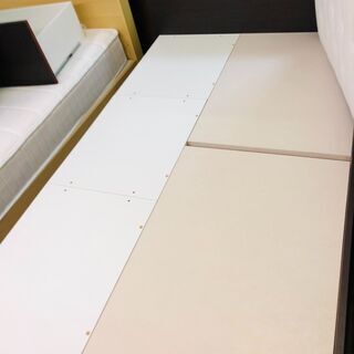 愛品館市原店】 ニトリ チェストベッド セミダブルベッド 【管理 