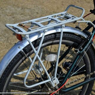 3×9段変速アルミフレームMTB オートライト＋荷台＋泥除け 3x9 speeds 