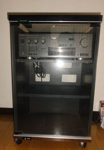 Pioneerパイオニアオーディオラック昭和レトロガラス扉ステレオラックキャスター付き取扱説明書付き アングラ牧場 那須のその他の中古あげます 譲ります ジモティーで不用品の処分