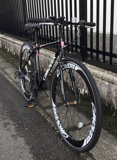 動作＞CANOVER(カノーバー) ブラック・700C・3×7段変速