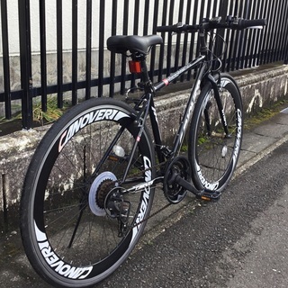 ＜動作＞CANOVER(カノーバー)  ブラック・700C・3×7段変速