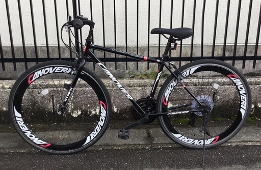 動作＞CANOVER(カノーバー) ブラック・700C・3×7段変速