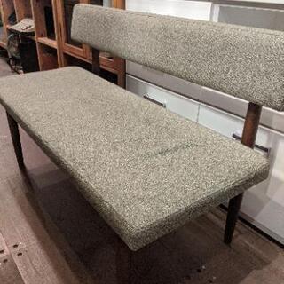 売約済み　【税込価格】【29万】 unico ウニコ　suk スーク　ダイニングセット　4点　ダイニングテーブル　ダイニングベンチ　ダイニングスツール　アーム付き　検　廃盤　デットストック　希少　ウォールナット　ウォルナット　ファブリック　IDEE　イデー　グリーン　