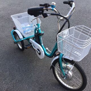 モノマニア四日市】【引き取り限定】 MIMUGO電動アシスト三輪車 美品 ...