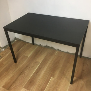 【リサイクルショップ アイスタ】木製テーブル 黒