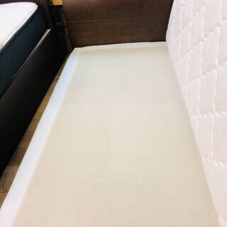 【愛品館市原店】 キングスダウン×日本ベッド セミダブルベッド  【管理IGB017285-104】