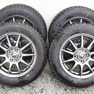 スタッドレスタイヤ＆アルミホイール　165/70R14