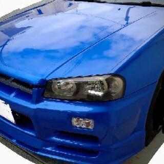 R34スカイライン☆ユーラス☆タイプR☆バンパー&ボンネット