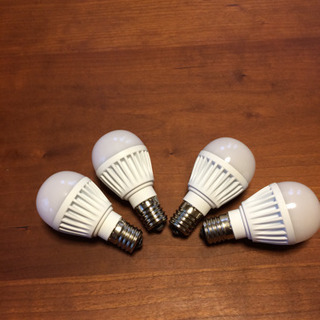 LED電球4個セット E17口金 60W相当 電球色