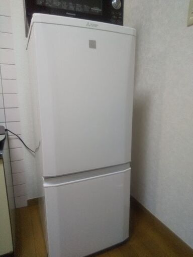 三菱冷蔵庫146L 使用2ヶ月の新品同様★保証内