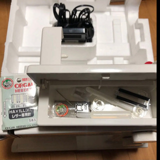 ジャノメ レザークラフト対応 パワフル 電動ミシン LC7500 レザー針 レザー押さえ 標準装備 LC-7500