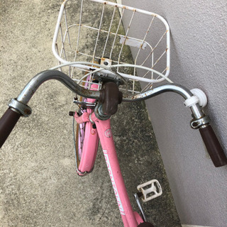 【ネット決済】子供用自転車　18サイズ　女の子用