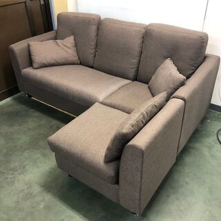 NITORI】 ニトリ 3人がけソファ トリプルソファ 布製