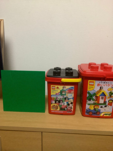 レゴデュプロ 値下げしました ミッキー&フレンズのバケツ 赤いバケツ