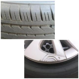 195/65R15　タイヤ(アルミホイール付)4本セット