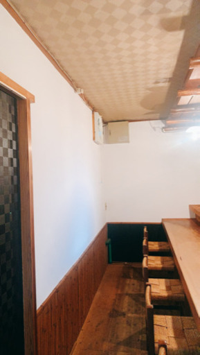 居酒屋店舗用カウンター　今月撤去