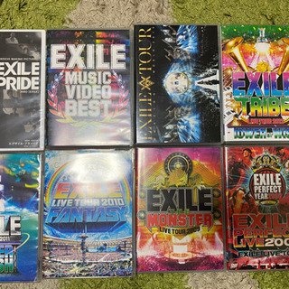 EXILEのCD、ライブDVDセット