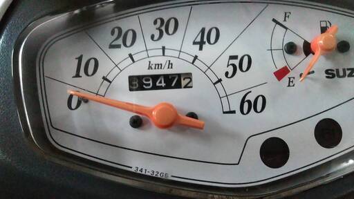 たこ ゼロ 130kmメーター ライブディオ DIO ZX ZERO ZERO SPORTS