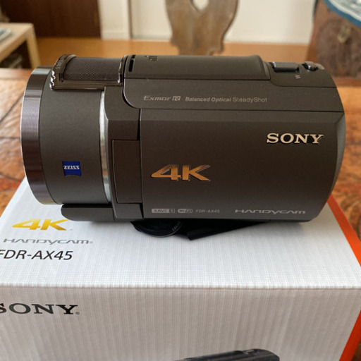 SONY FDR-AX45 新品未使用品　保証期間約4年あり