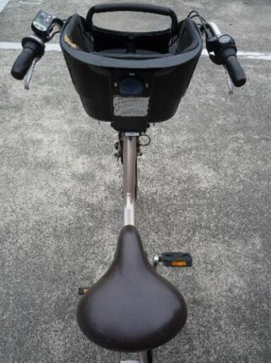 子供乗せ付 ブリヂストン アンジェリーノE20 ゴールド お得バッテリー