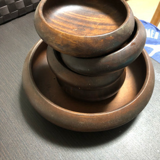木製のお皿セット