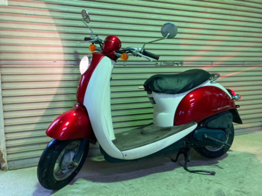 【売約済】実働 BT新品 キャブOH済み ホンダ AF55 スクーピー 4スト原付バイク スクーター
