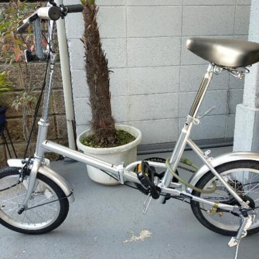 本日中取りにお譲りした方のみ半額にします。折りたたみ自転車　新品未使用同様　ダホン輪行袋