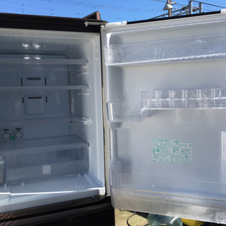 SHARP 3ドア冷蔵庫 SJ-PW35X-T 2013年制　自動製氷 350L