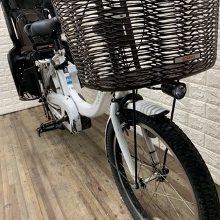 YAMAHA PAS babby ホワイト 新基準 電動アシスト自転車