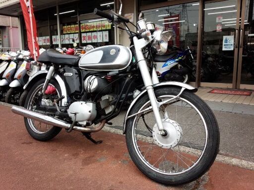 NO.3714　ＹＢ－１　２サイクルエンジン　クラッチ付４速ミッション車　シルバー＆ブラック　☆彡
