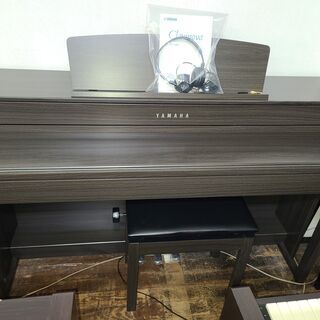 YAMAHA Bluetooth搭載木製鍵盤 CLP-645DW 2017製