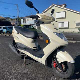 海外製 125 cc 原付 2種 スクーター 4スト 実動 書類...