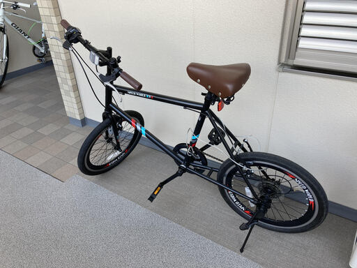 自転車　ミニベロ　超美品７段変速