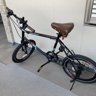 自転車　ミニベロ　超美品７段変速