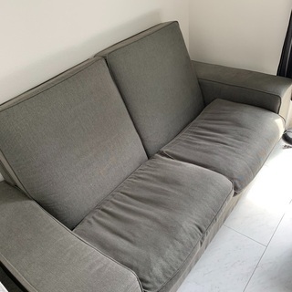 【ネット決済】美品短期間使用！IKEAの2人掛けソファ