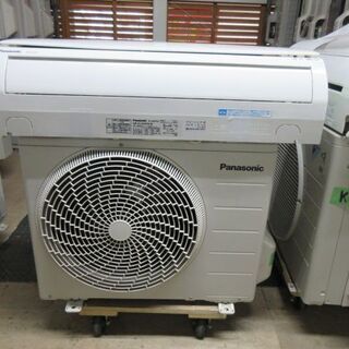 K02180 パナソニック 中古エアコン 主に6畳用 冷2.2kw／暖2.2kw