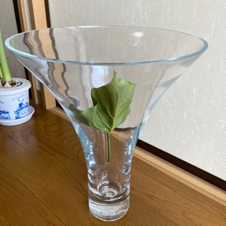 お取引中）ガラスの花瓶　大